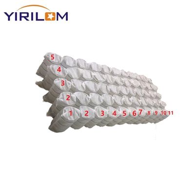 Pegas 1.1mm Pocket Spring yang Disesuaikan untuk Bantal dengan Tinggi yang Dapat Disesuaikan dan Kain Hypoallergenic