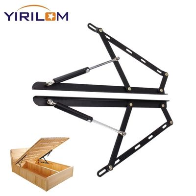Harga bagus Ukuran yang disesuaikan Mechanical Lifting Bed dengan 50000 Siklus Uji Lift dan 30kg-90kg Gas Spring untuk Furnitur on line