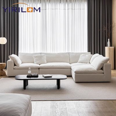 Harga bagus Sofa Gelembung Vakum Terkompresi Putih Beras - Sofa Modular Ruang Tamu untuk Rumah Modern on line
