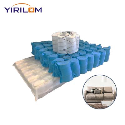 High Carbon Steel Wire Sofa Pocket Spring dengan gerakan independen dan ketinggian yang dapat disesuaikan untuk furnitur