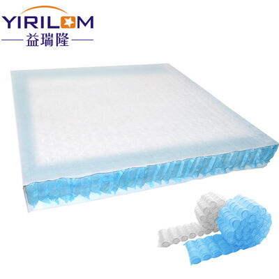 High Carbon Steel Wire Mattress Pocket Spring Unit dengan Nonwoven Fabric Cover dan Zoned Support (1/3/5/7 Zona)