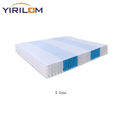 Hypoallergenic Mattress Pocket Spring dengan Diameter Koil 6-7cm dan Ukuran Disesuaikan untuk Meningkatkan Kenyamanan