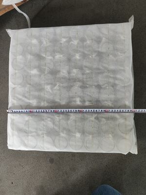 70# Kawat Baja Karbon Tinggi Pegas Saku Sofa dengan Kumparan Saku Individual dan Ketebalan 4 Inci