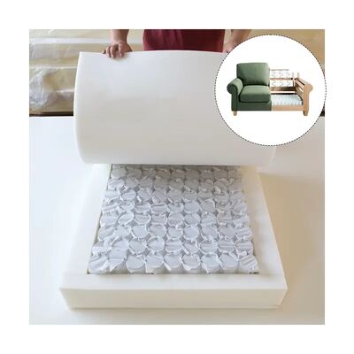 Ukuran Disesuaikan 20x20x4 Inci Sofa Pocket Spring Unit dengan Kawat Baja Karbon Tinggi dan Isolasi Gerak yang Luar Biasa
