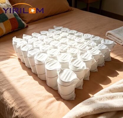 4 Inci Tinggi Sofa Pocket Spring dengan Kabel Baja Karbon Tinggi dan Kain Non Woven untuk Perabotan Mewah