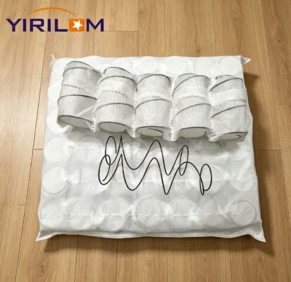 Tinggi yang dapat disesuaikan 6-23cm Sofa independen tanpa kebisingan Pocket Spring Unit dengan kawat baja karbon tinggi untuk produsen furnitur