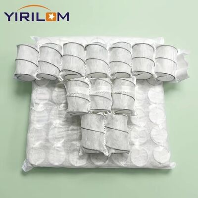Daya tahan 1.8-2.0mm Wire Sofa Pocket Spring Unit untuk dukungan bantal sofa