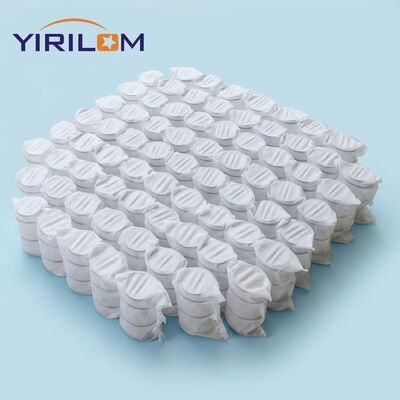 Daya tahan 40lb Kapasitas beban Sofa Pocket Spring Unit dengan Kabel Baja Karbon Tinggi