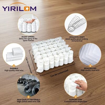 Foshan Direct Mini Independent Pocket Spring Unit untuk Sofa Armrest dan Seat Cushion Core Padding