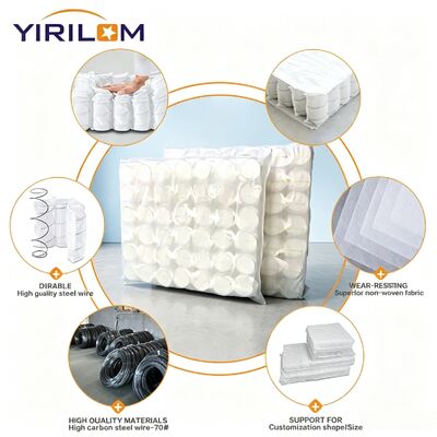 Harga bagus Pabrik Langsung 1.0mm-2.3mm Steel Wire Sofa Pocket Spring dengan Tinggi 6-25cm dan Ukuran Disesuaikan on line