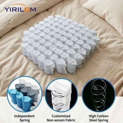 Unit Pegas Saku Sofa Baja Karbon Tinggi dengan Kemasan Gulungan Terkompresi dan Tinggi 6-25cm