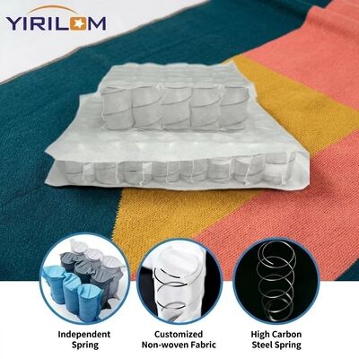 1.8mm-2.2mm Wire Gauge tahan lama Baja Wire Sofa Pocket Spring Unit dalam ukuran yang disesuaikan