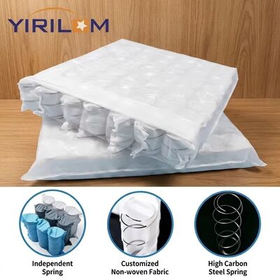 4 Inch Tinggi Individu Pocket Coil Spring Unit untuk sofa dan kursi bantal dengan Steel Wire Core