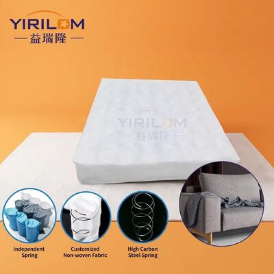 Unit Pegas Saku Persegi 18x18 Inci untuk Bantalan Dudukan Sofa dengan Kawat 1,8mm dan Kain