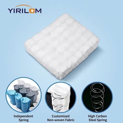 Pegas Kumparan Saku Individual Baja Karbon Tinggi 20x20 Inci untuk Dukungan Independen pada Bantalan Sofa