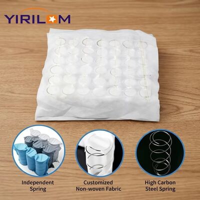 70gsm Kain Putih Independen Pocket Coil Spring Unit untuk sofa dan kursi Seating Produsen