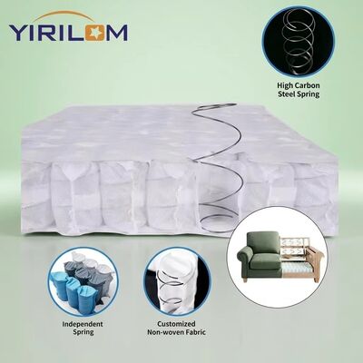 Harga bagus Unit Pegas Saku Sofa Kawat Baja Karbon Tinggi dengan Tinggi 6-12cm dan Penutup Kain Non-Anyaman on line