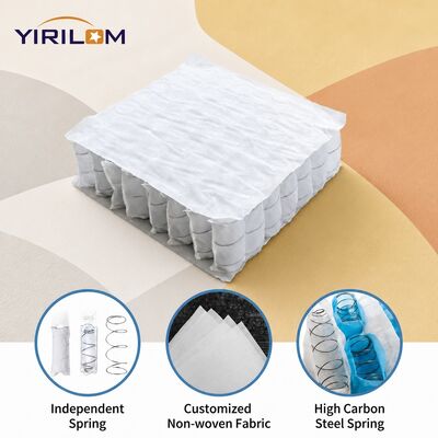 Harga bagus Ukuran kecil Pocketed Coil Spring Unit dengan 2.0mm Steel Wire dan Non-Woven Kain Pocket untuk Slim Sofa Seating on line