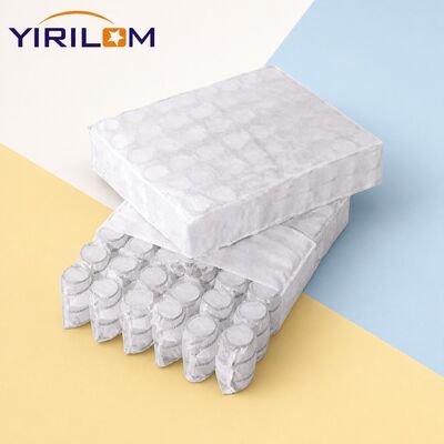 Harga bagus Kawat Baja Karbon Tinggi Pegas Saku Sofa dengan Tinggi 6-20cm dan Kumparan Terbungkus Individu Tanpa Suara on line