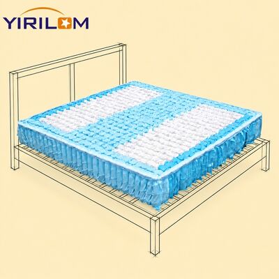 Harga bagus Custom 1.8mm Double Size 1-3-5-7 Zone Pocket Spring Unit untuk Kasur on line