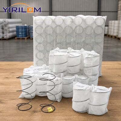 Customized Size Steel Wire Independent Pocket Coil Spring for Sofa Seating Pad and Cushion