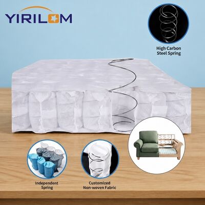 Harga bagus Unit Pegas Spiral Berkantong Inti Kawat Baja 2.0mm untuk Sofa dengan Elastisitas Tinggi dan Operasi Tanpa Suara on line