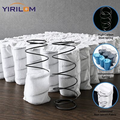 Harga Pabrik 1.0mm-1.8mm Kawat Baja Ukuran Kustom Tahan Lama Kain Pelapis Sofa Pegas Saku Koil Saku Independen
