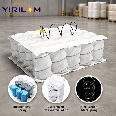 Harga bagus 1.8mm Baja Karbon Tinggi Unit Musim semi Kantong Independen untuk Kusyen Sofa Ukuran Custom OEM awet Tidak bising on line
