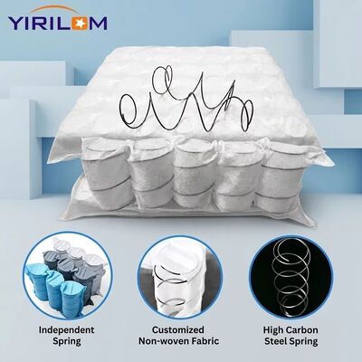 Harga bagus 4 Inch Tinggi independen Pocket Spring Unit 80gsm Kain untuk sofa Seat Cushion on line