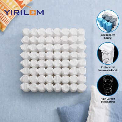 Koil Pegas Kantong Mikro Mini Sofa dengan Kawat Baja 1,8 mm dan Penutup Kain Non-Woven