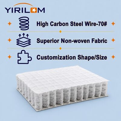 Harga bagus Motion Isolation Sofa Noiseless Pocket Spring dengan High Carbon Steel Wire Independent Coil Design on line