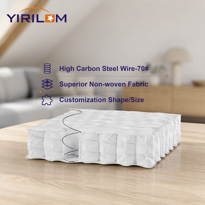 Ukuran Disesuaikan 2.0mm Steel Wire Pocket Spring untuk Sofa dengan Tinggi 6-12cm