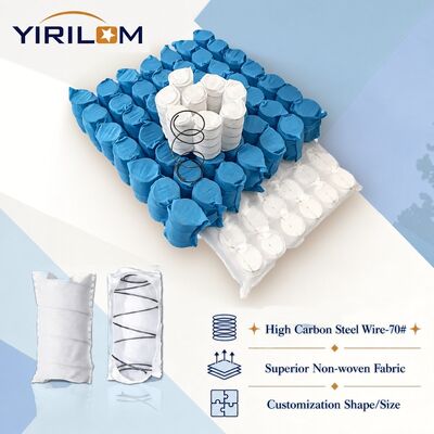 Harga bagus Ukuran Disesuaikan 1.0mm-1.8mm Steel Wire Pocket Spring untuk Sofa dengan Tinggi Spring 6-15cm on line
