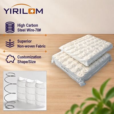 Harga bagus 1.8mm Kawat Baja Karbon Tinggi Mini Pocket Spring Coil untuk Bantal Sofa Ukuran Kustom on line