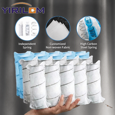Harga bagus High Carbon Steel Wire Sofa Pocket Spring dengan ukuran yang disesuaikan dan Kain Non-Woven 80 GSM untuk kenyamanan yang ditingkatkan on line