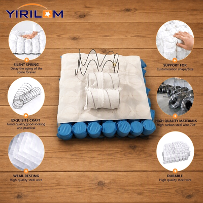 Harga Pabrik Langsung Pegas Coil Saku untuk Alas Dudukan Furnitur untuk Produsen Furnitur Luar Negeri