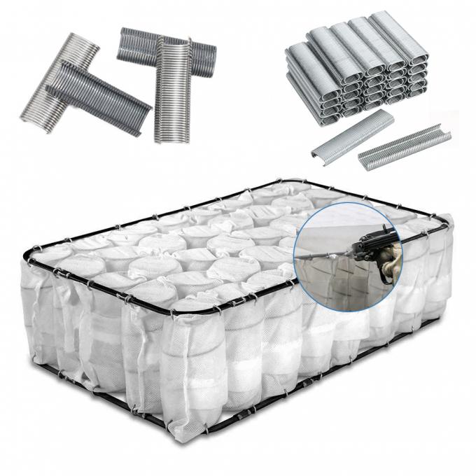 Sampel Gratis Industri C Ring Staples Produsen Galvanized Nails Frame Aksesoris 7