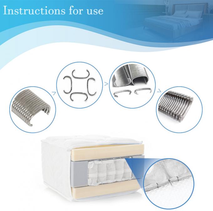 Sampel Gratis Industri C Ring Staples Produsen Galvanized Nails Frame Aksesoris 6