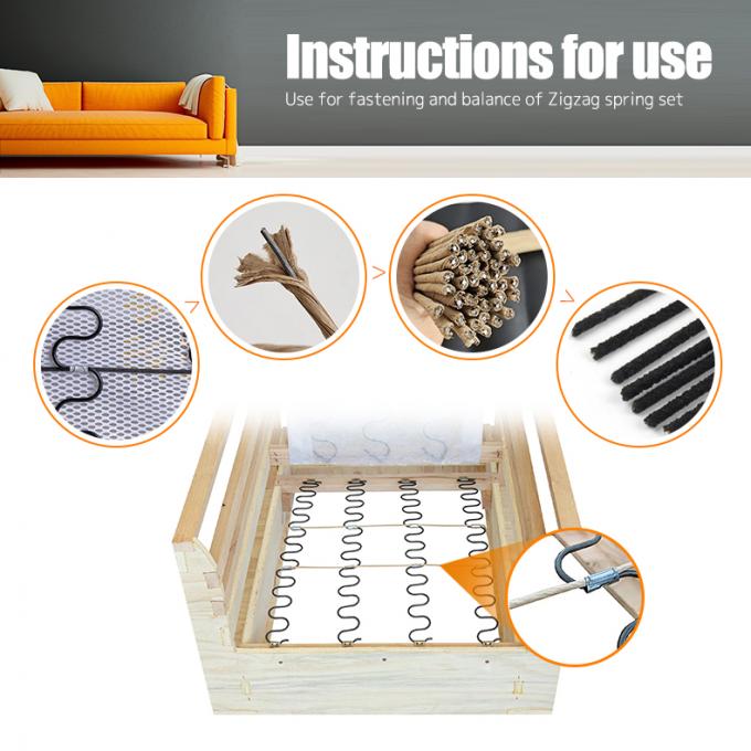 Furniture Paper Covered Wire 1.6/1.8/2.0mm Untuk sofa 5