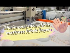 High Density 30D Polyester 3cm Ketebalan Kain Kain Kain Kain untuk Katil Katil