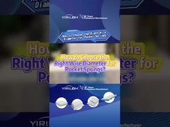 Bagaimana memilih diameter kawat baja dari unit spring saku Anda?
