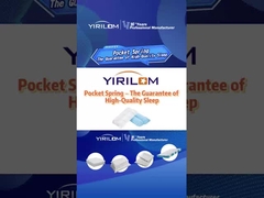 Perlengkapan Kasur 5 Zona Pocket Coil Spring Unit Untuk Kasur