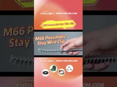 Bagian furnitur M66 Sofa Spring Mattress Steel Staples Clips Untuk Bingkai Tempat Tidur