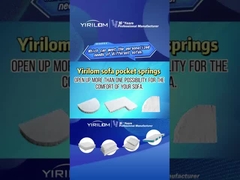 Kualitas Tinggi Pocket Spring 4 Inch Tinggi Inner Spring Untuk Sofa Seat Cushion