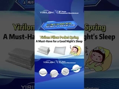 Disesuaikan 0.9mm Steel Wire Pocket Spring Untuk Bantal