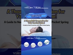 Hypoallergenic Spring Cushion Coil Spring Pocket Spring Unit Untuk Bantal