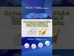 Hot Selling Oem Inner Sofa Spring Pocket Unit Pocket Spring untuk bantal sofa