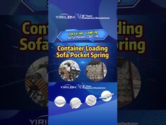 Hot Selling Oem Inner Sofa Spring Pocket Unit Pocket Spring untuk bantal sofa