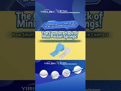 1.4mm 3cm Tinggi Micro Mini Pocket Spring Untuk Kasur