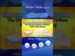 Unit Koil Spring Pocket Non-Woven yang Disesuaikan